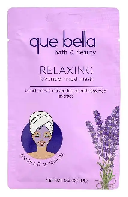 Que Bella Relaxing Lavender Mud Face Mask