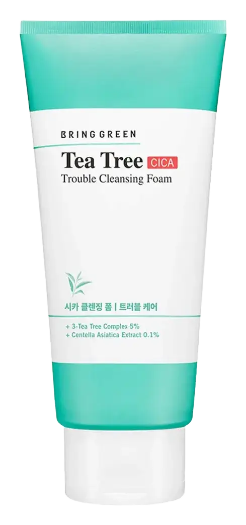 Bring Green Tea Tree Cica Trouble Cleansing Foam
