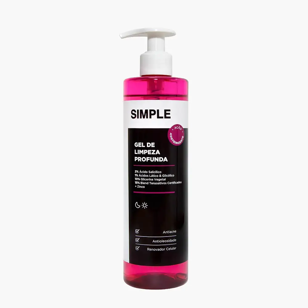 Simple Organic Gel De Limpeza Profunda