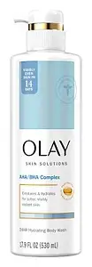Olay Skin Solutions Hydrating Body Wash AHA/BHA Complex