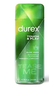 Durex Touch & Play Water-Based Personal Lubricant Aloe Vera