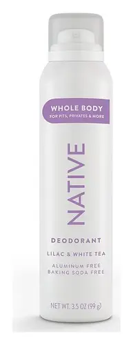 Native Whole Body Deodorant Spray Lilac & White Tea