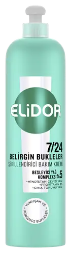 elidor 7/24 Şekillendirici Bakım Kremi Belirgin Bukleler