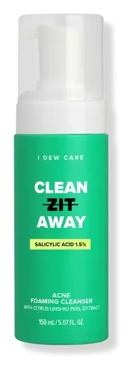 I Dew Care Clean Zit Away Salicylic Acid Acne Foaming Cleanser