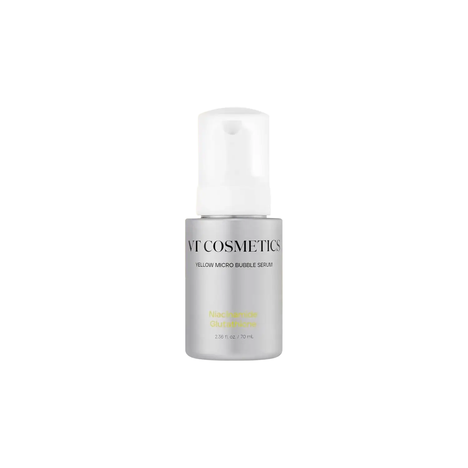 VT Cosmetics Micro Bubble Serum Yellow Niacinamide Glutathione