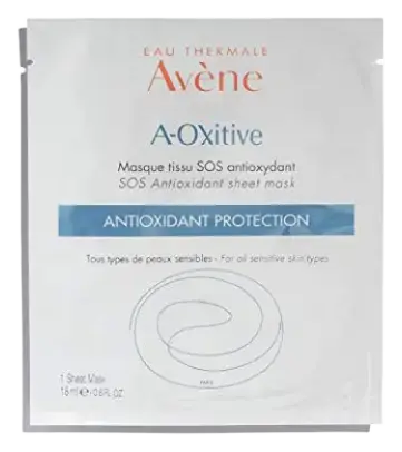 Avène A-OXitive SOS Antioxidant Sheet Mask