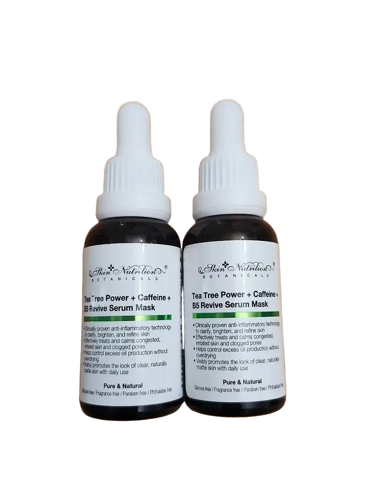 Skin Nutrition Botanicals Tea Tree Power + Caffeine + B5 Revive Serum Mask