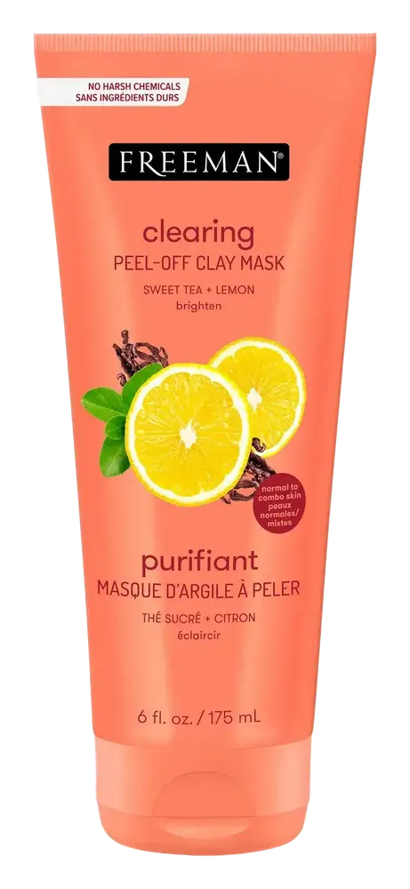 Freeman Clearing Sweet Tea & Lemon Peel Off Clay Mask