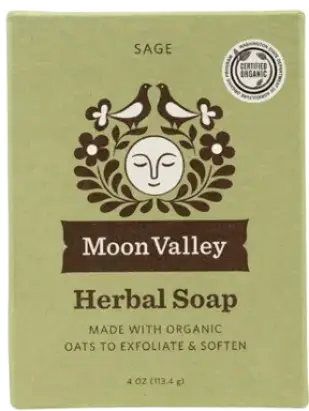 Moon Valley Organics Herbal Soap Sage