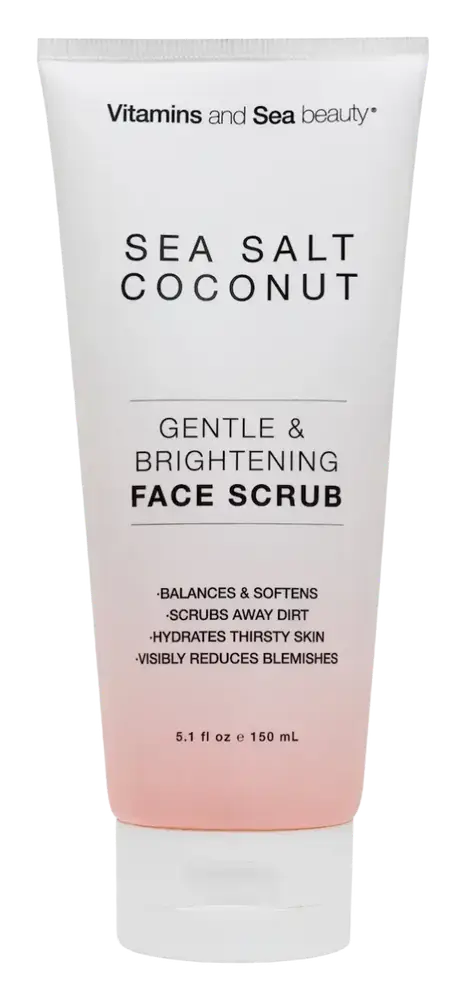Vitamins and Sea beauty Sea Salt and Coconut Gentle & Brightening Scrub