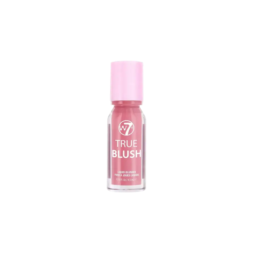 W7 True Blush Dewy Liquid Blusher Hushed Pink
