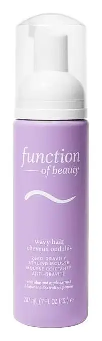 Function Of Beauty Zero Gravity Styling Mousse For Wavy Hair