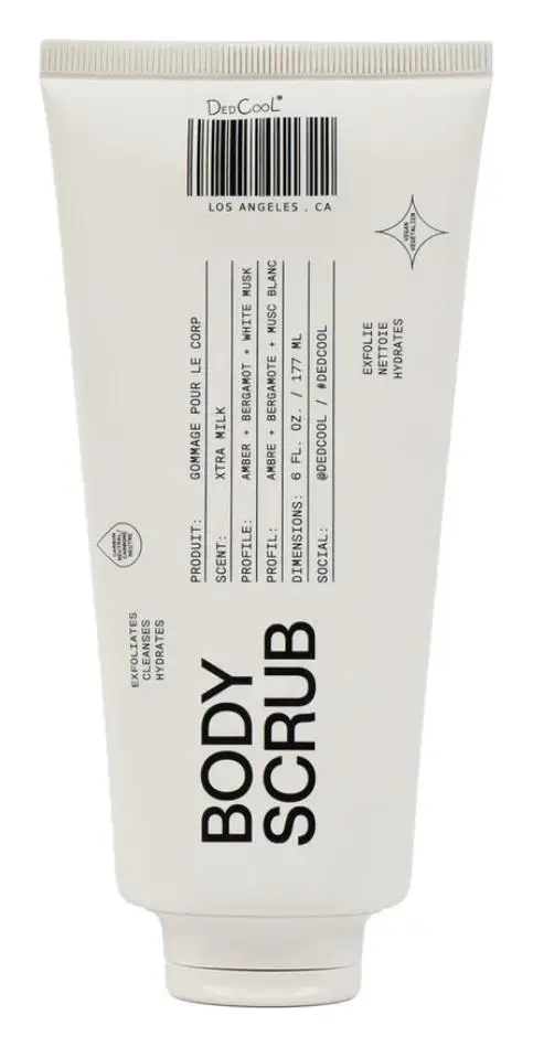 Ded Cool Body Scrub Xtra Milk