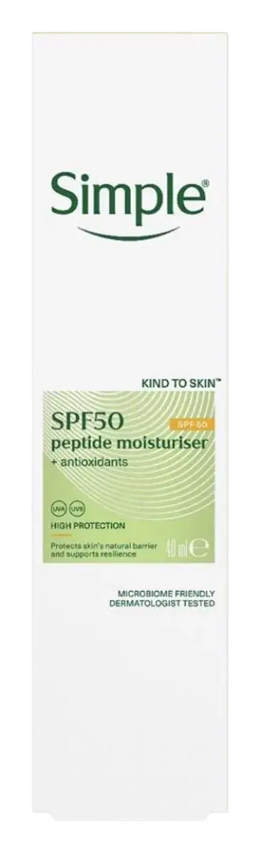 Simple Skincare Kind To Skin SPF 50