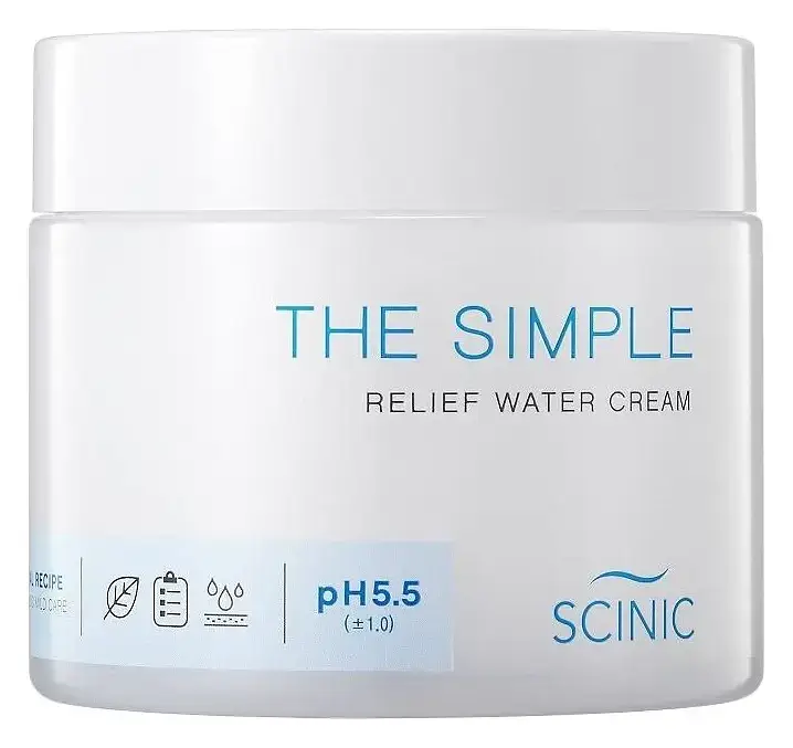 SCINIC The Simple Relief Water Cream