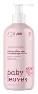 ATTITUDE Baby Leaves Shampoo & Body Wash Unscented