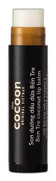 The Cocoon Vietnam Ben Tre Coconut Lip Balm