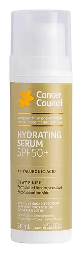 Cancer Council Hydrating Serum SPF50+