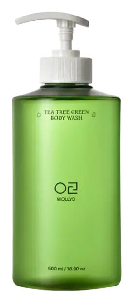 Wollyo Tea Tree Green Body Wash