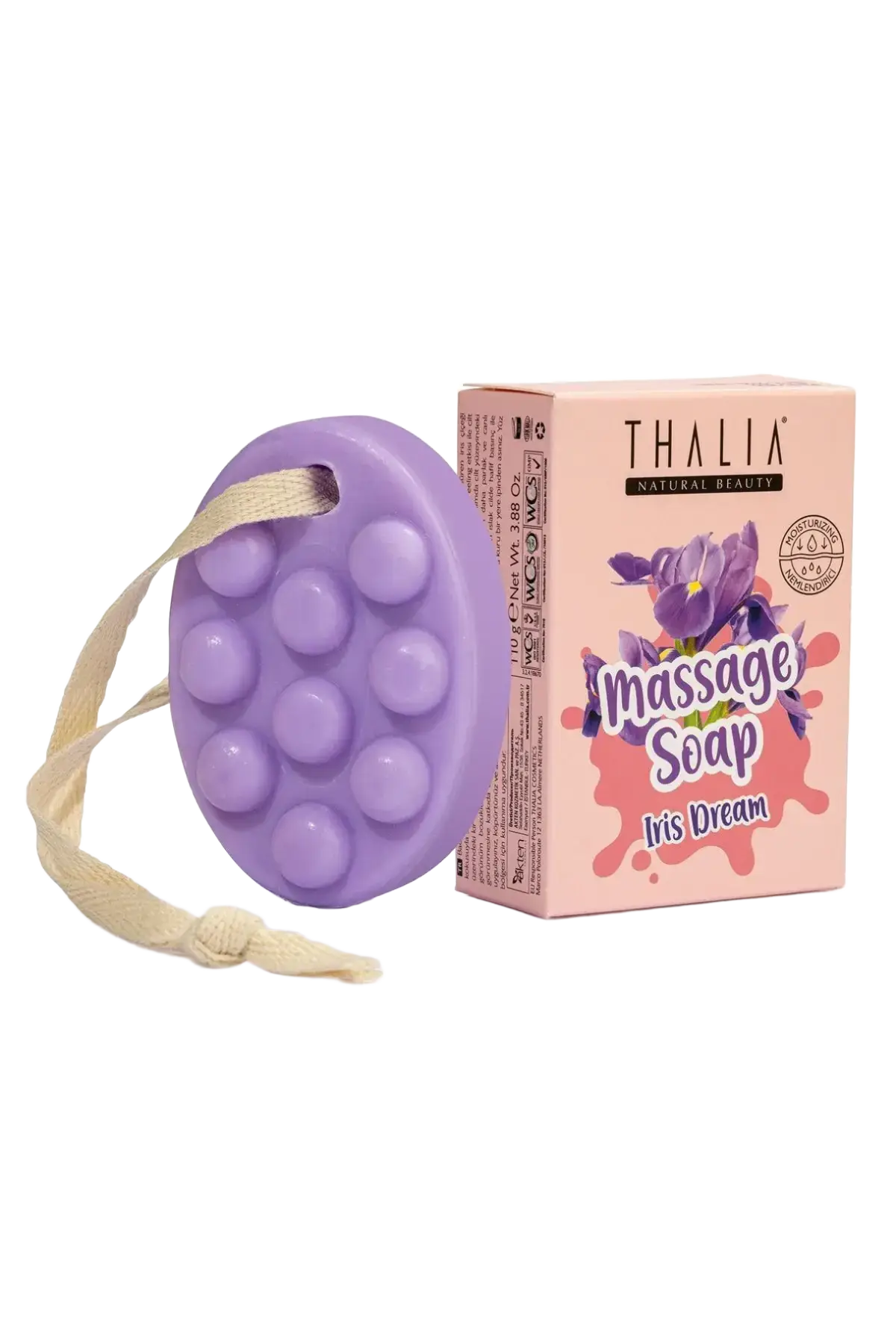 Thalia Natural Beauty Massage Soap Iris Dream