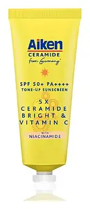 Aiken Ceramide Bright Tone-Up Sunscreen SPF 50+ PA++++