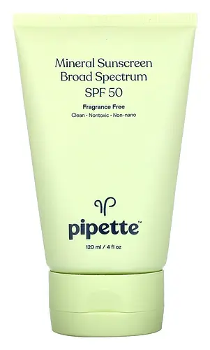 Pipette Mineral Sunscreen Broad Spectrum SPF 50