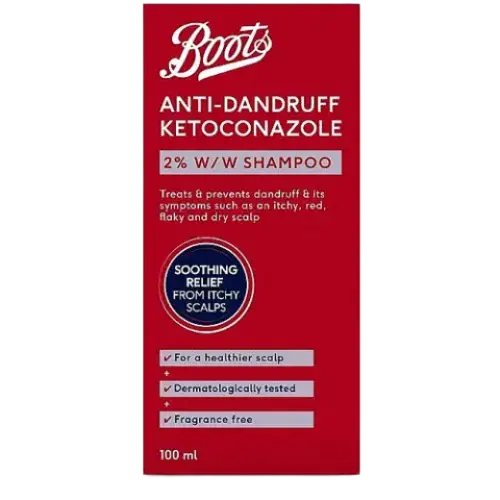 Boots Anti-Dandruff Ketoconazole 2% w/w Shampoo