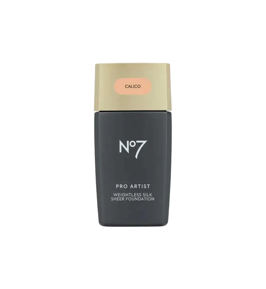 No7 Pro Artist Weightless Silk Sheer Foundation Calico