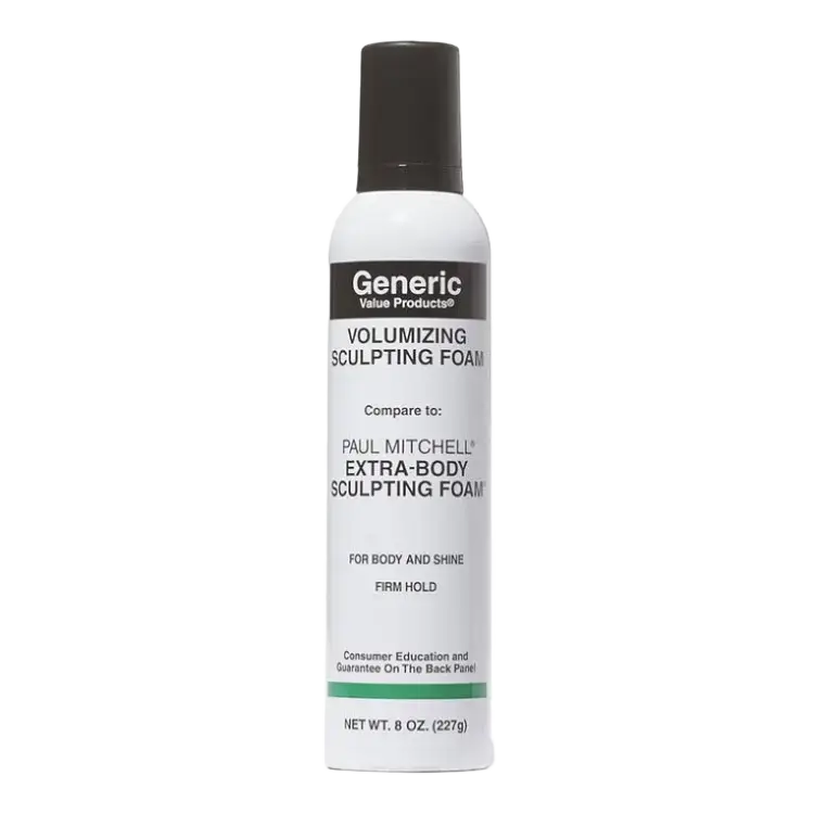 Generic Value Products Volumizing Sculpting Foam Compare To Paul Mitchell Extra Body Sculpting Foam