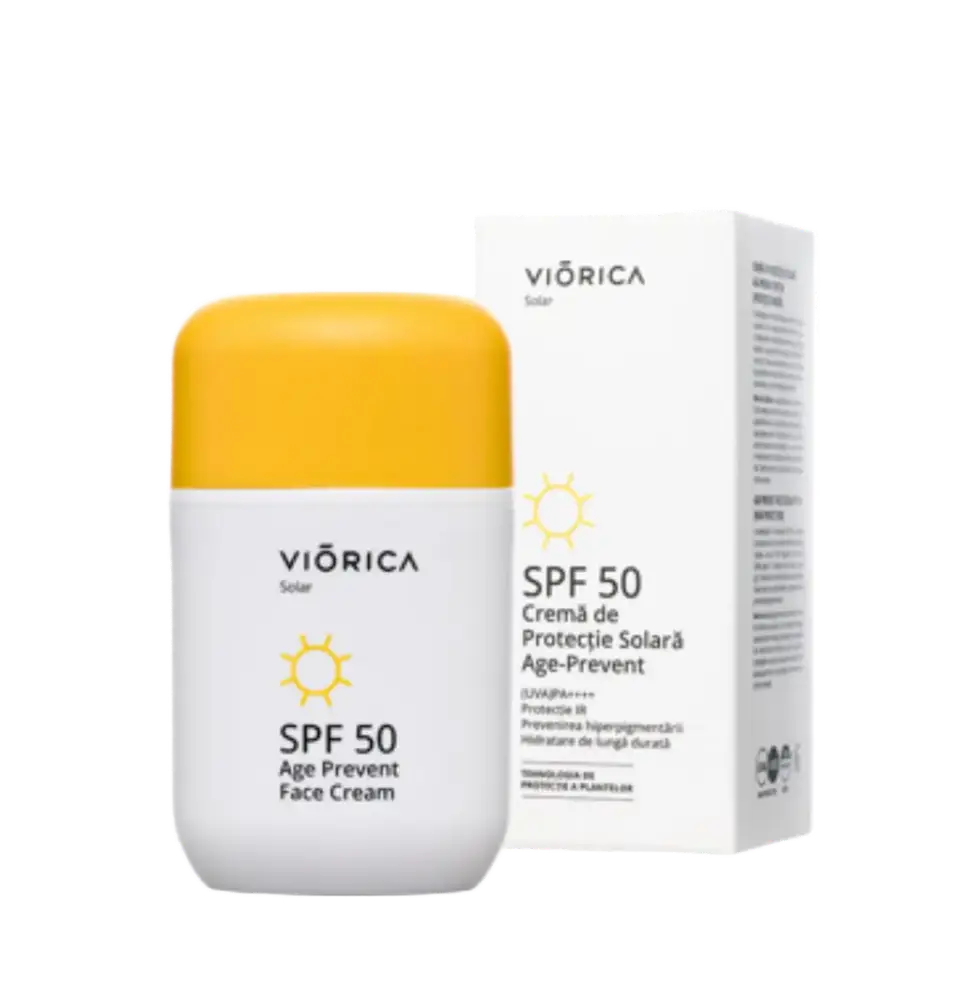 Viorica Solar Age-Prevent Face Cream SPF 50