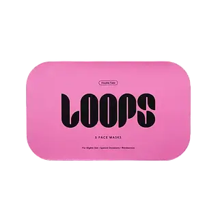 Loops Double Take Glow Hydrogel Face Mask