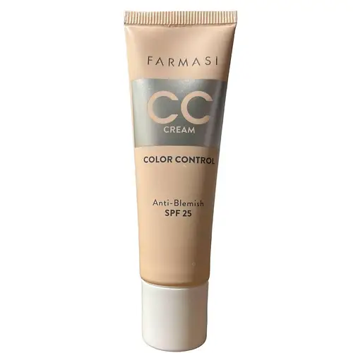 Farmasi Cc Cream Color Control Anti-Blemish SPF 25 06 Deep