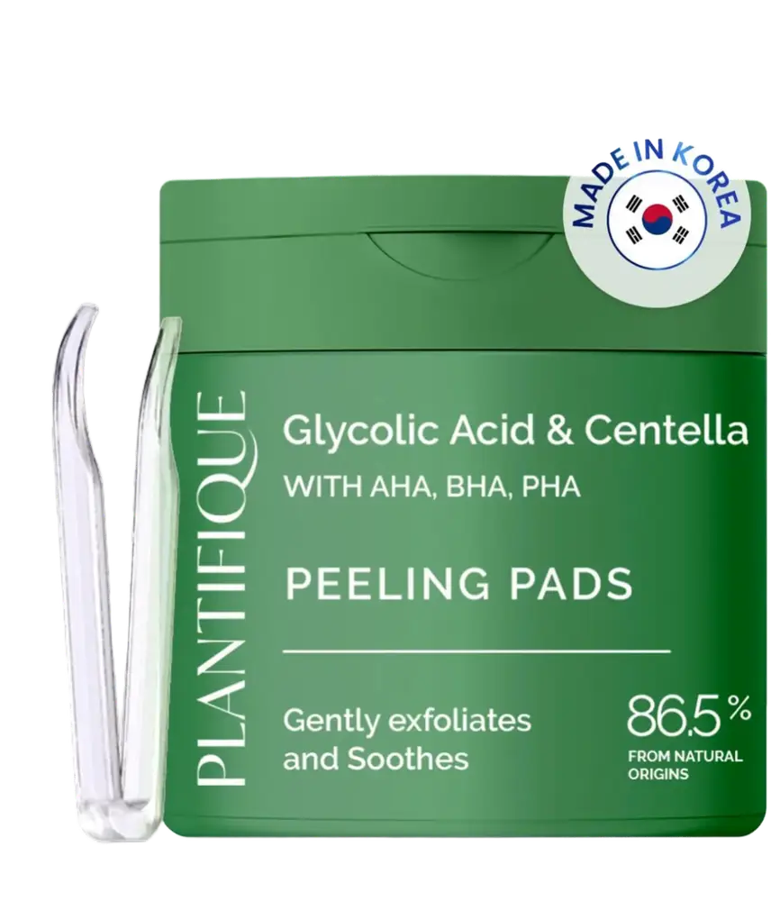 Plantifique Glycolic Acid & Centella Peeling Pads