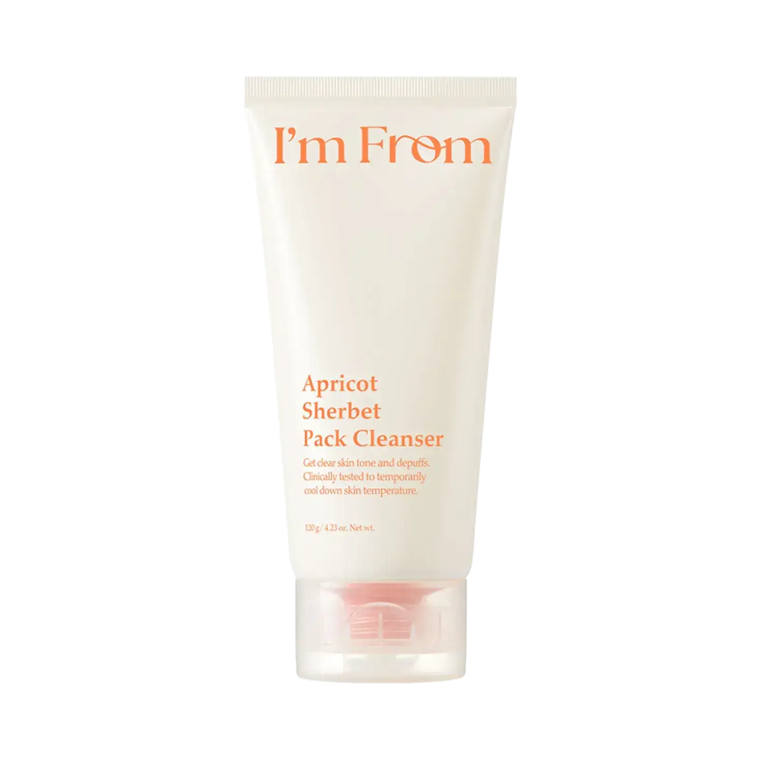 I'm from Apricot Sherbet Pack Cleanser