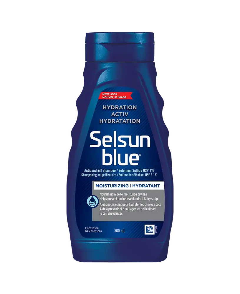 Selsun Blue Activ Hydration Moisturizing Antidandruff Shampoo