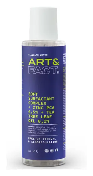 Art & Fact Soft Surfactant Complex Make-Up Removal & Seboregulation