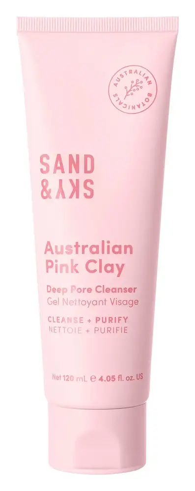 Sand and Sky Australian Pink Clay Deep Pore Cleanser