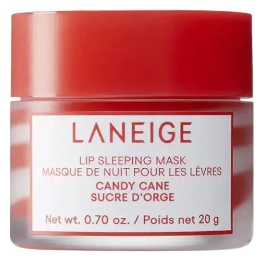 Laneige Lip Sleeping Mask Candy Cane Swirl