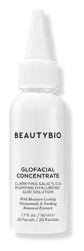 BeautyBio GLOfacial Concentrate with Salicylic Acid & Hyaluronic Acid