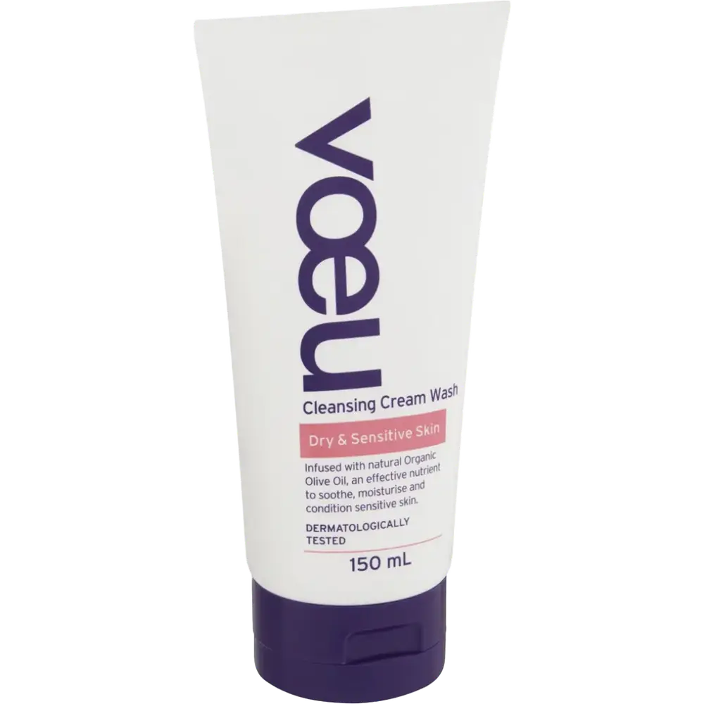 Voeu Cleansing Cream Wash Dry & Sensitive Skin