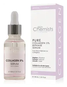skinChemists Pure Collagen 5% Biphase Serum