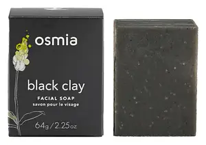Osmia Black Clay Facial Soap
