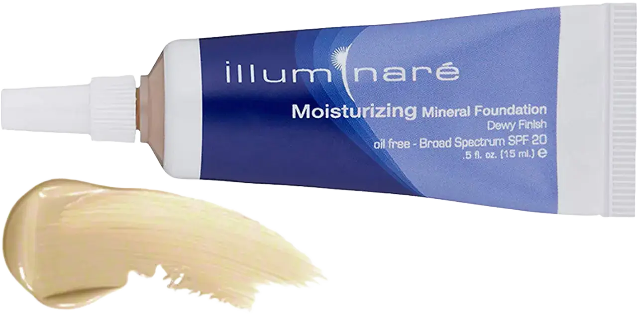 Illuminare Cosmetics Moisturizing Mineral Foundation SPF 20 Amalfi Alabaster