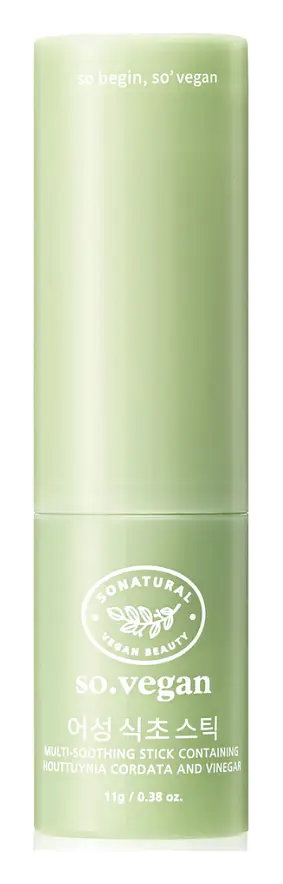 so natural So Vegan Multi-Soothing Stick With Houttuynia Cordata And Vinegar