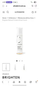Ultraderm Brighten RadianC Instant Glow Cream