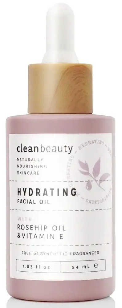 Clean Beauty Hydrating Facial Oil