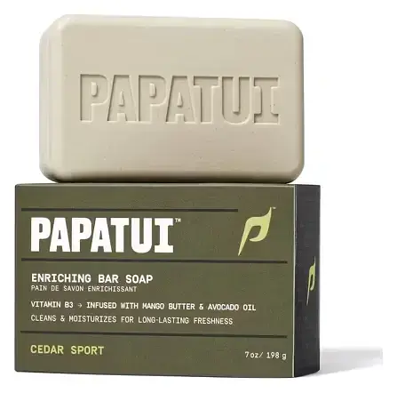 Papatui Enriching Bar Soap Cedar Sport