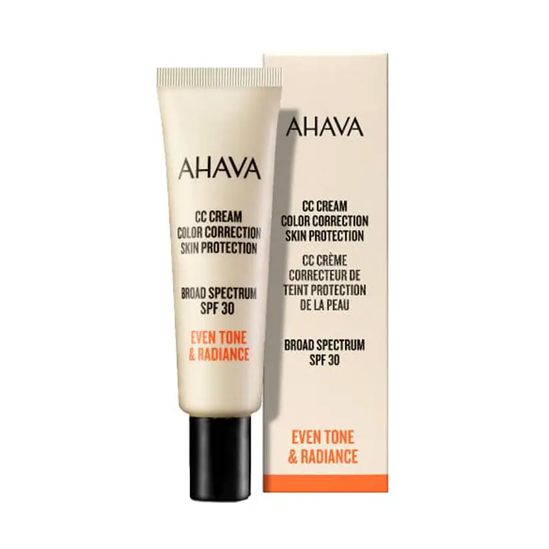 AHAVA CC Cream Color Correction Skin Protection SPF 30