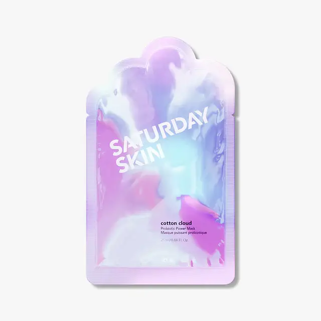 Saturday Skin Cotton Cloud Probiotic Power Mask