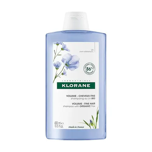 Klorane Volumising Shampoo with ORGANIC Flax